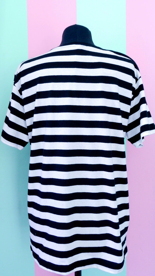 Kawaii Is The New Black Striped Shirt