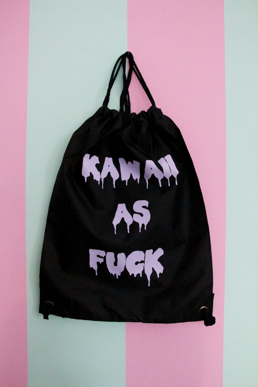 Kawaii As Fuck Drawstring Bag