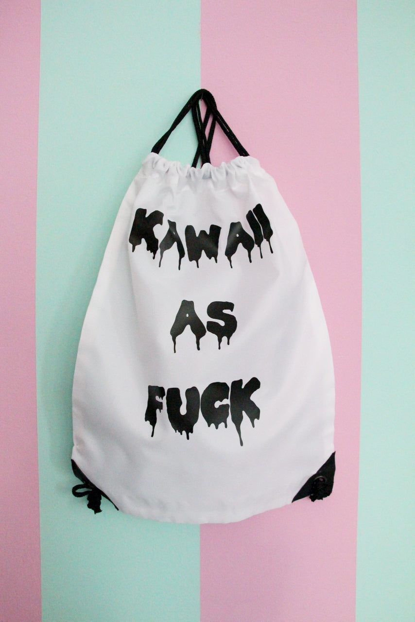 Kawaii As Fuck Drawstring Bag