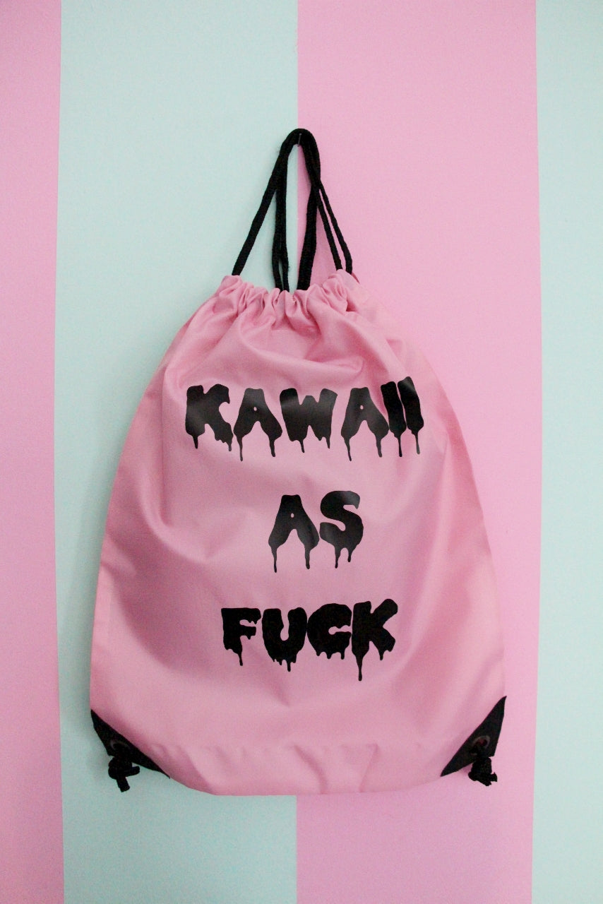 Kawaii As Fuck Drawstring Bag