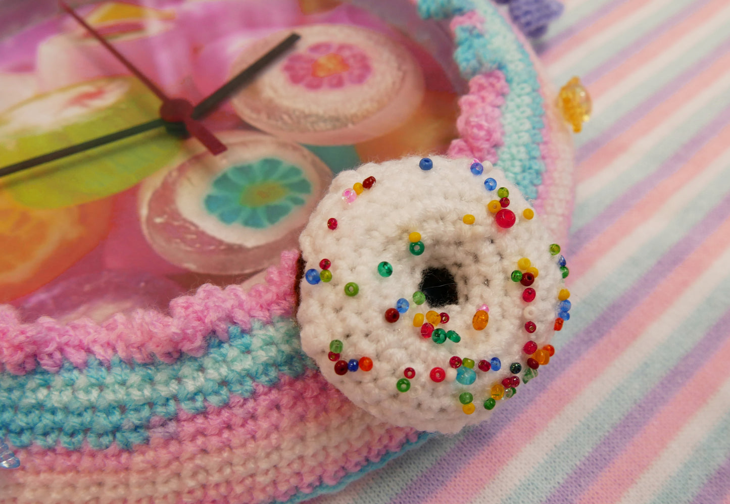 Crochet Candy Clock