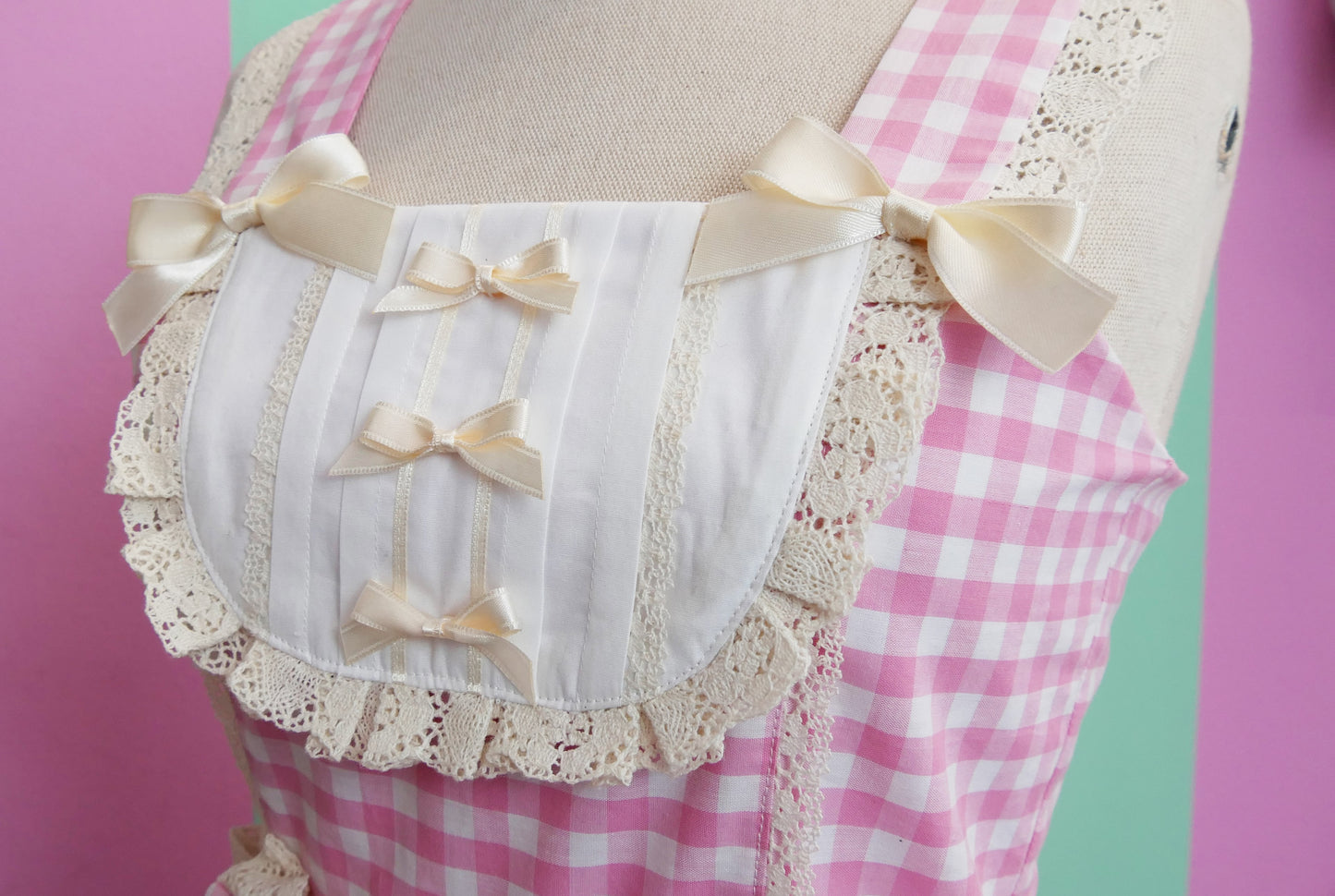 Pink Gingham Lolita JSK