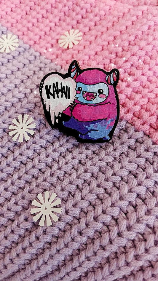 Kawaii Festival Monster Pin