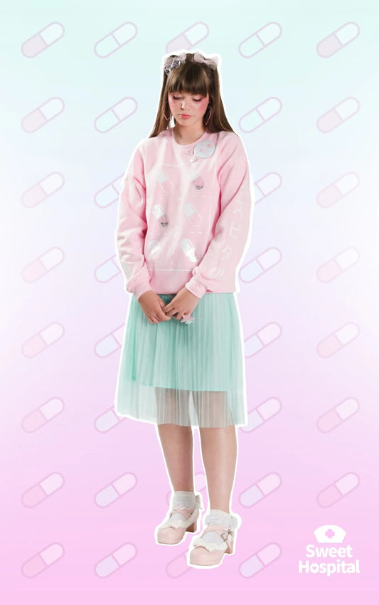 Sweet Hospital Pill Blister Sweater