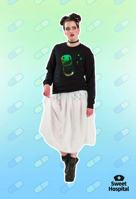 Sweet Hospital Pill Sweater