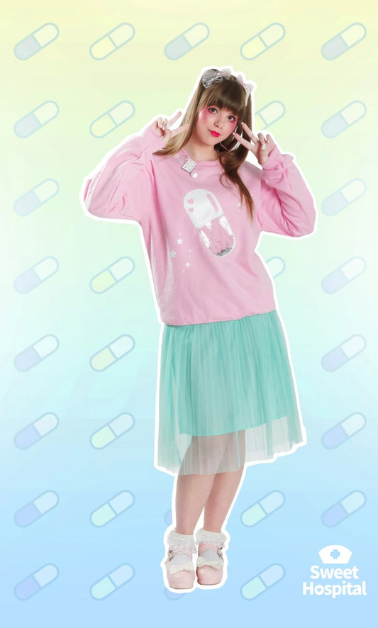 Sweet Hospital Pill Sweater