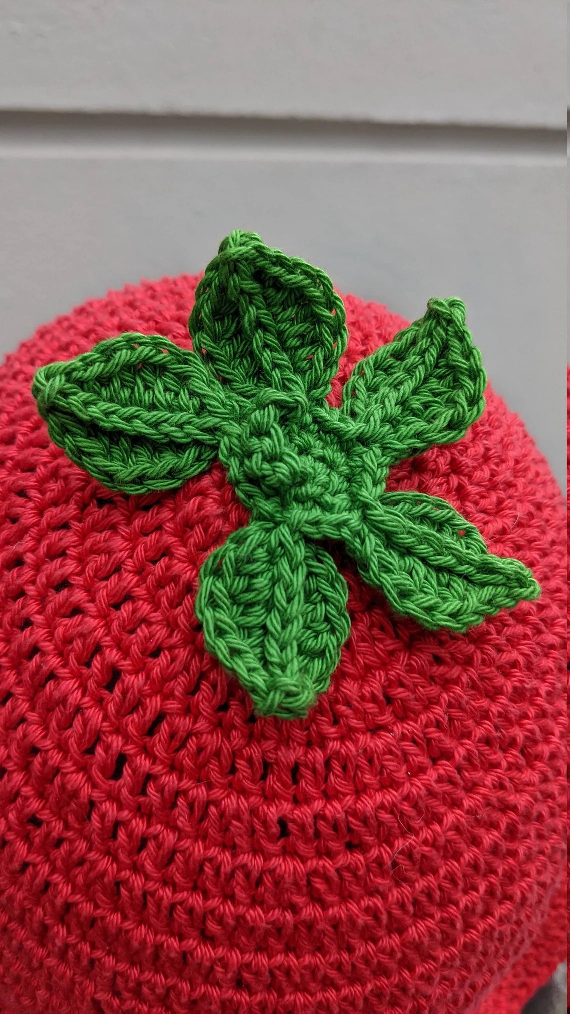 Strawberry Crochet Hat