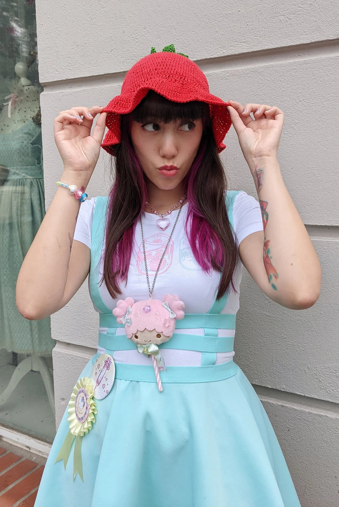 Strawberry Crochet Hat